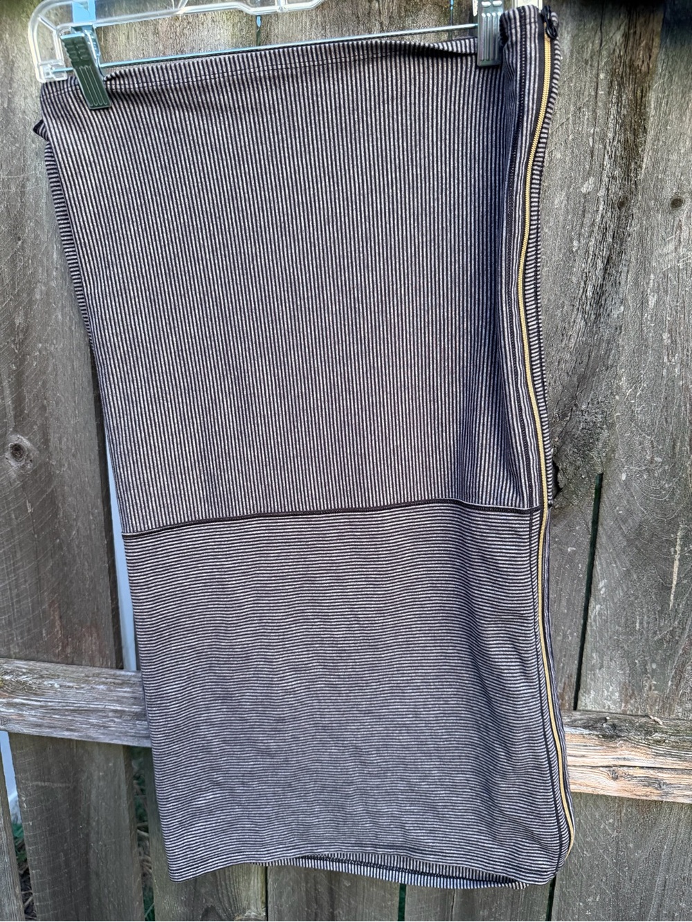 lululemon athletica Black and White Striped Athletic scarf